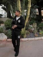 CLB Zipped Hoodie - Black - Image 6