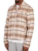 Club Checked Jacket - Beige - Image 3
