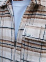 Club Checked Jacket - Beige - Image 5