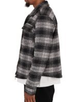 Club Checked Jacket - Black - Image 8