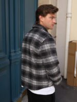 Club Checked Jacket - Black - Image 6