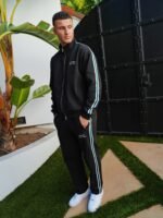 Houston Track Jacket - Black - Image 5