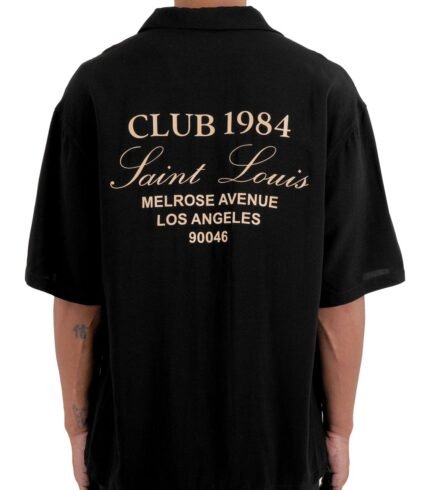 Melrose 1984 Shirt - Black/Tan