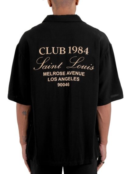 Melrose 1984 Shirt - Black/Tan
