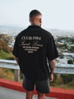 Melrose 1984 Shirt - Black/Tan - Image 2
