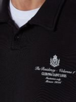 Residency Polo Sweatshirt - Black - Image 5