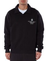Residency Polo Sweatshirt - Black